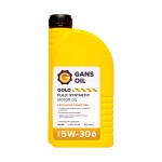 Моторное масло GANS OIL GOLD 5W30, 1л